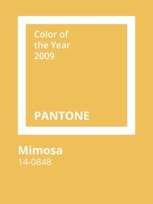 PANTONE MIMOSA