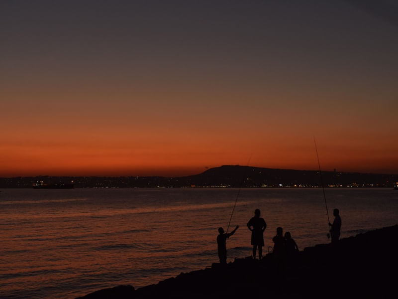 OS PESCADORES EM ERCOLANO