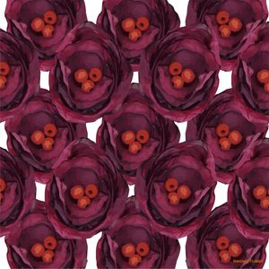 FLORAL VERMELHO FOGO 8