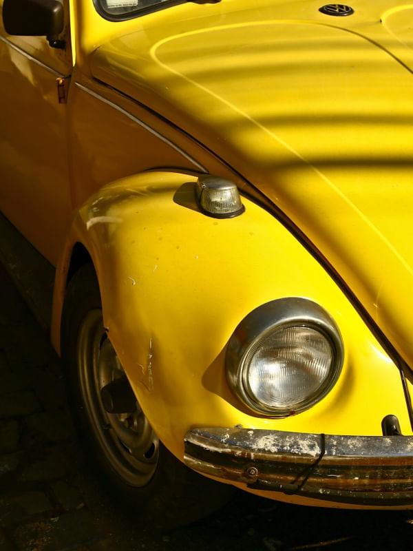 FUSCA AMARELO MAIS BELO