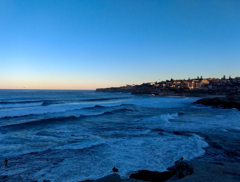 MAR COM ONDAS