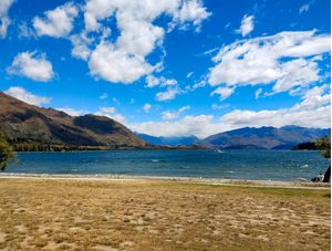 LAKE AND MOUNTAINS