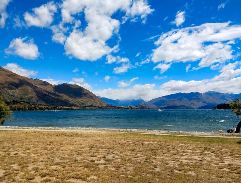 LAKE AND MOUNTAINS