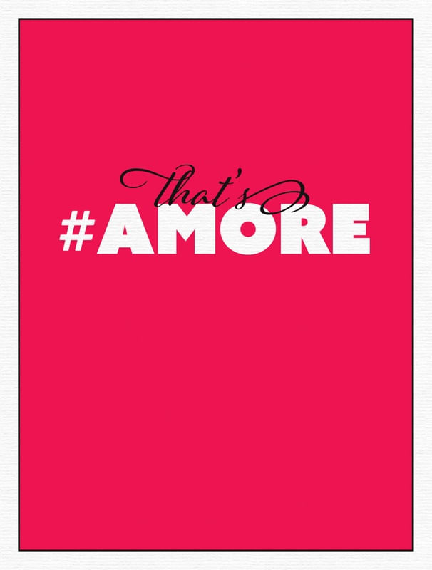 THAT'S #AMORE VERMELHO
