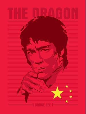 BRUCE LEE - THE DRAGON
