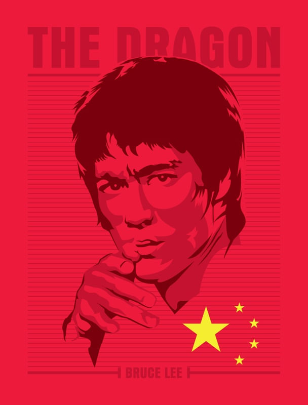 BRUCE LEE - THE DRAGON