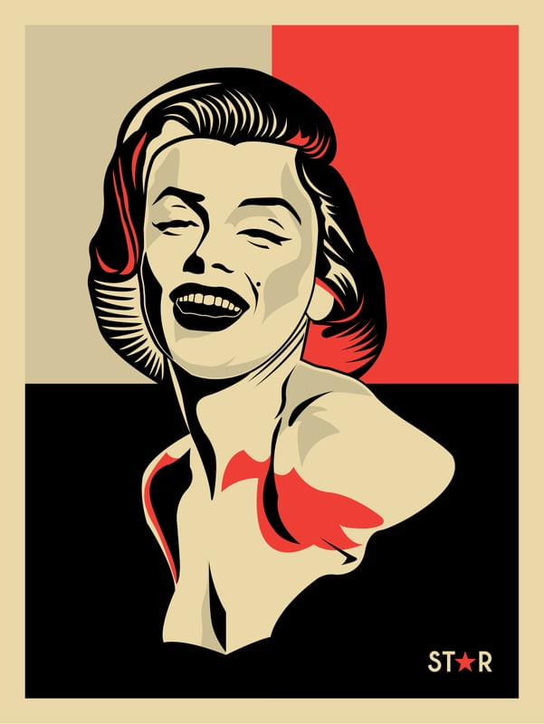 RETRÔ - MARILYN MONROE