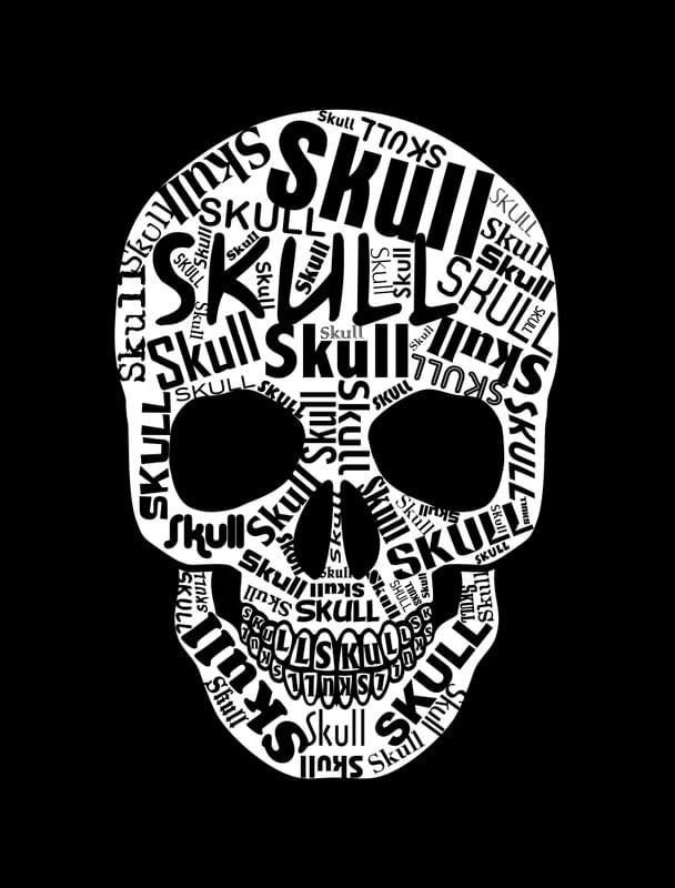 SKULL WORD I