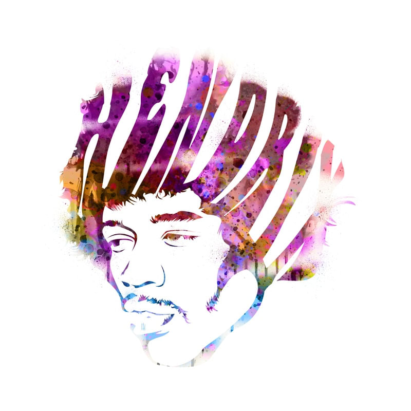 JIMI HENDRIX - SPLATTER