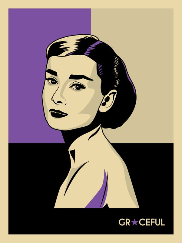 RETRÔ - AUDREY HEPBURN