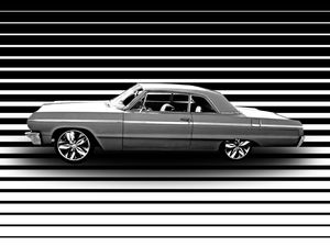 CAR AND STRIPES II