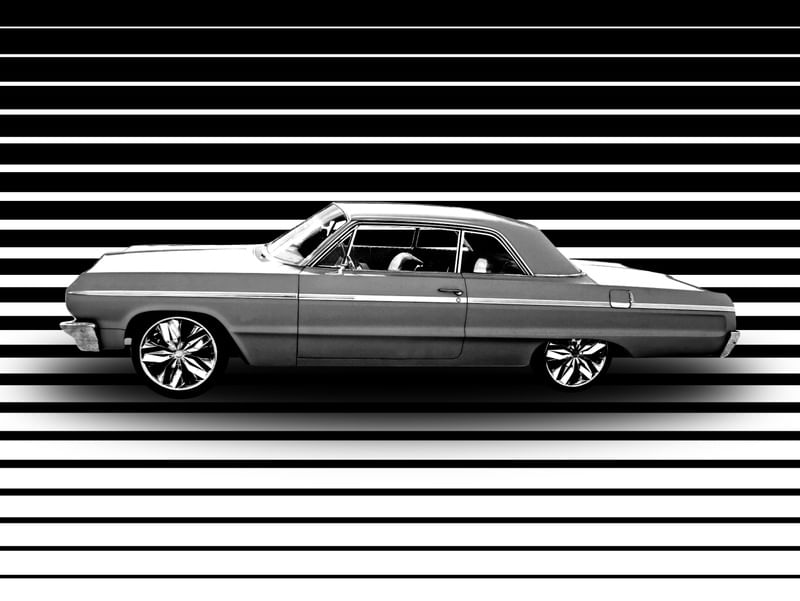 CAR AND STRIPES II