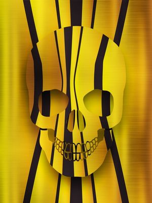 SKULL AND STRIPES I