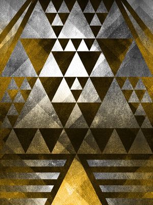 GRUNGE TRIANGLES II