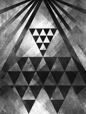 GRUNGE TRIANGLES IV