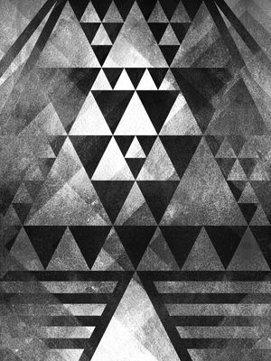 GRUNGE TRIANGLES V