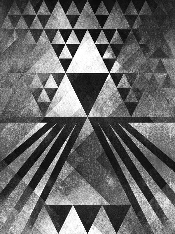 GRUNGE TRIANGLES VI