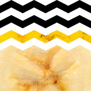 TROPICAL CHEVRON - BANANA