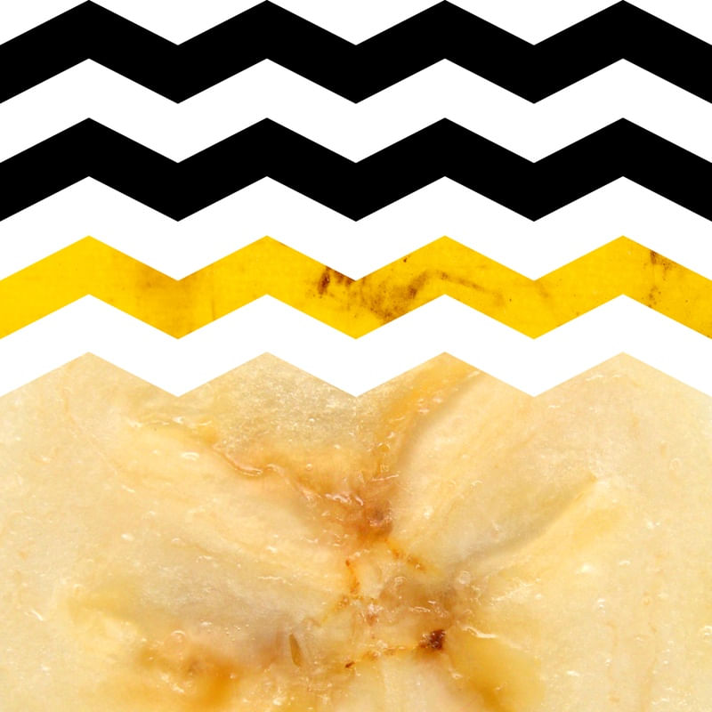 TROPICAL CHEVRON - BANANA