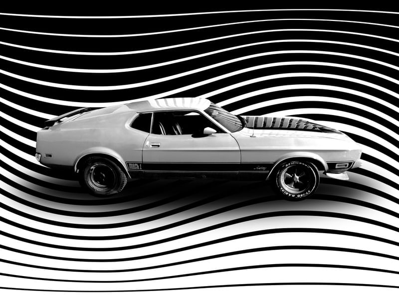 CAR AND STRIPES IV