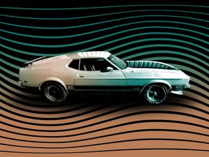 CAR AND STRIPES III