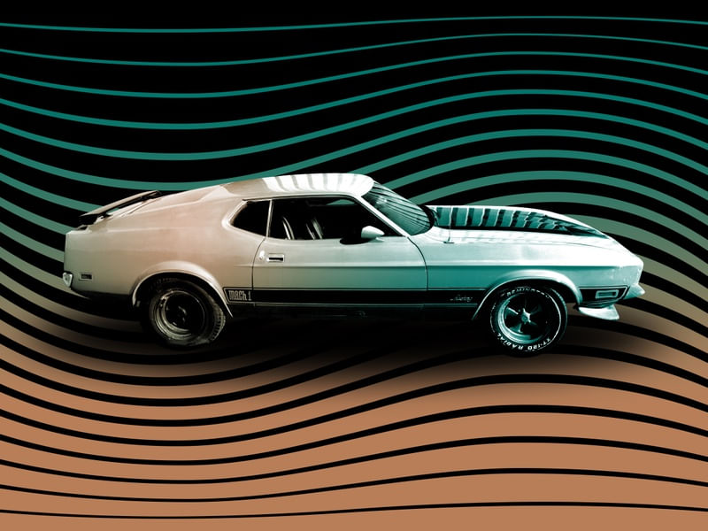 CAR AND STRIPES III