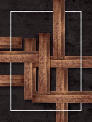 WOOD OVERLAP I