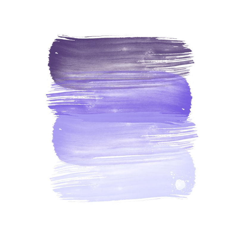 AQUARELA ROXO CREPUSCULO