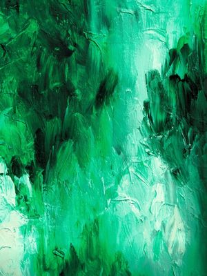 FLOCK 2, PENAS DE PÁSSARO RESPINGO ABSTRATO PINTURA