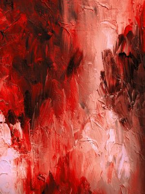 FLOCK 4, PENAS DE PÁSSARO RESPINGO ABSTRATO PINTURA