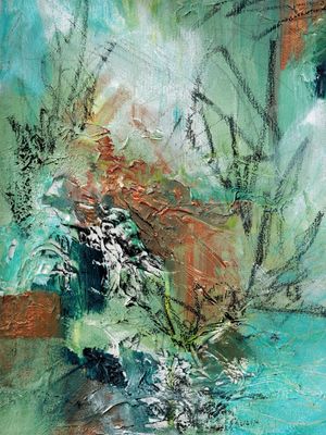 CAUSE AND EFFECT 2, CERCETA ABSTRATO SKETCH PINTURA
