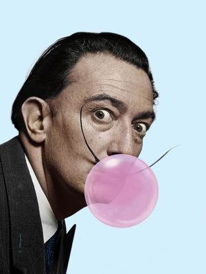 SALVADOR DALI BUBBLEGUM ROSA E AZUL