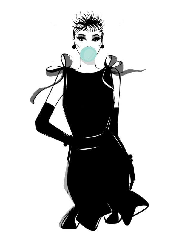 AUDREY LOVES GIVENCHY