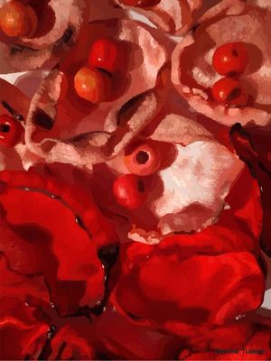 FLORAL VERMELHO FOGO 11