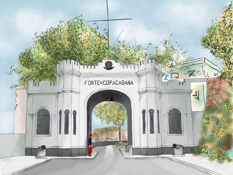 FORTE DE COPACABANA BY FESENDRA