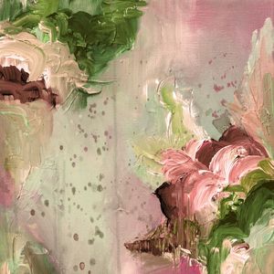 METAMORPHOSIS 4, FLORAIS ABSTRATO MODERNO PINTURA