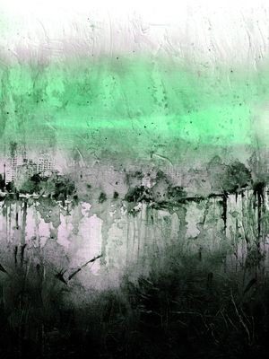 NIGHTFALL 6, ABSTRATO URBANO MODERNO PINTURA