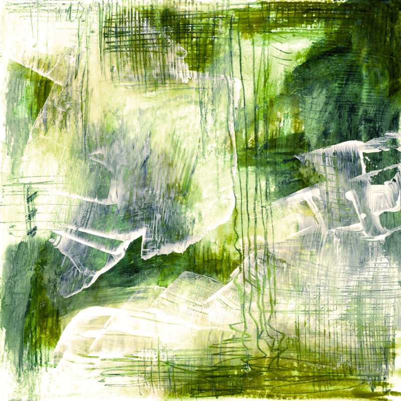 NATURAL RHYTHM 5, ABSTRATO MODERNO PINTURA