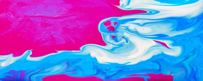 ROSA E AZUL ABSTRATO II