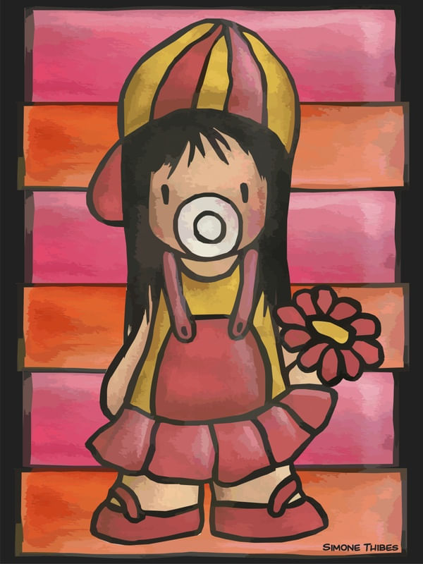 CACÁ E CIA - BABY FLOR 1