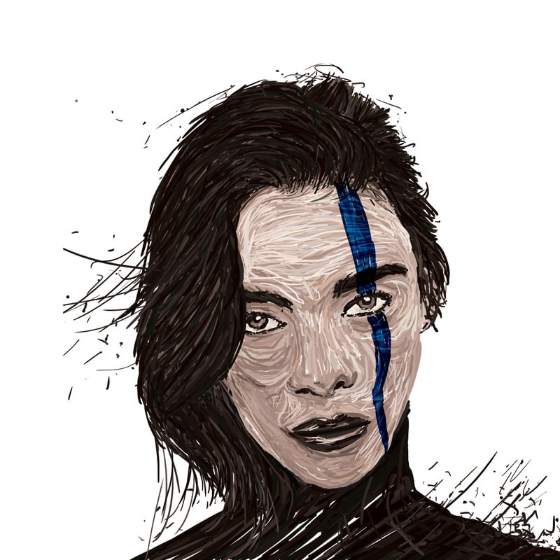 PINTURA DIGITAL ROSTO