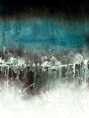 AFTER DARK 4, ATMOSFERICO URBANO ABSTRATO PINTURA