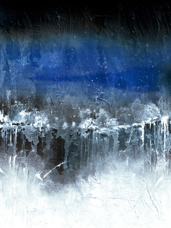 AFTER DARK 5, ATMOSFERICO URBANO ABSTRATO PINTURA