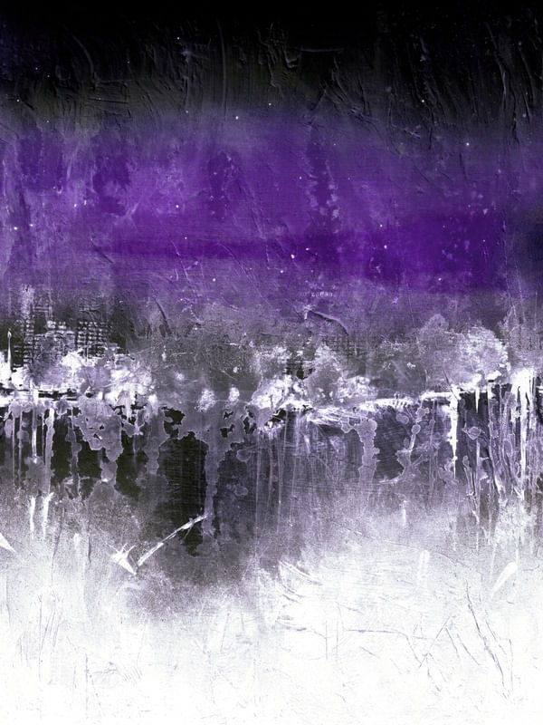 AFTER DARK 6, ATMOSFERICO URBANO ABSTRATO PINTURA