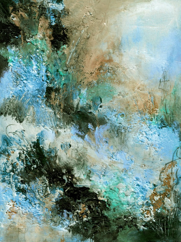 GATHER 3, ABSTRATO ELEGANTE ORGÂNICO NATUREZA PAISAGEM