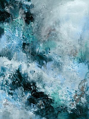 GATHER 7, ABSTRATO ELEGANTE ORGÂNICO NATUREZA PAISAGEM