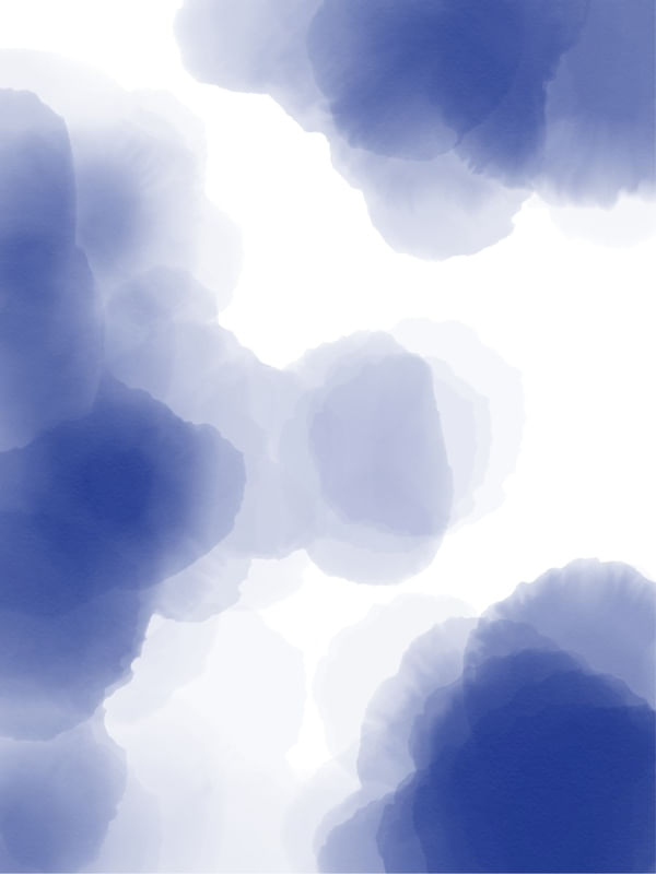 BLUE WATER DROPS
