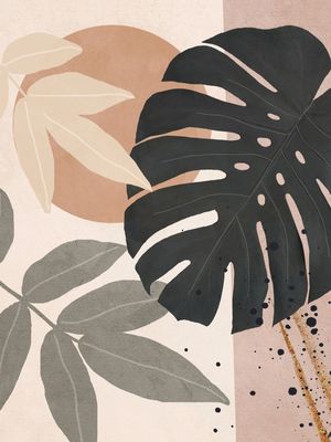 ABSTRACT TROPICAL ART IV