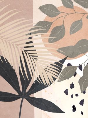 ABSTRACT TROPICAL ART V