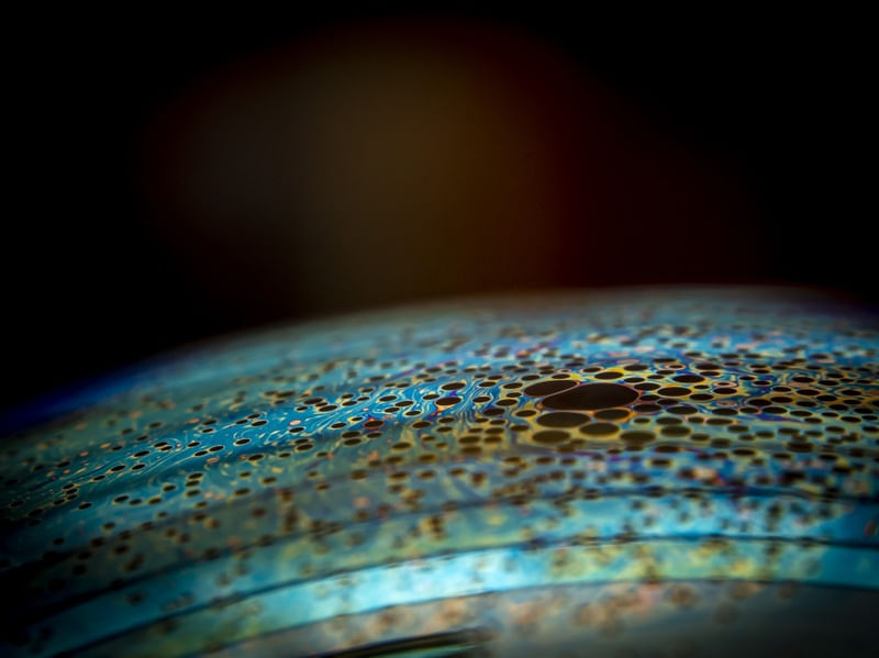 MACRO NA BOLHA DE SABÃO